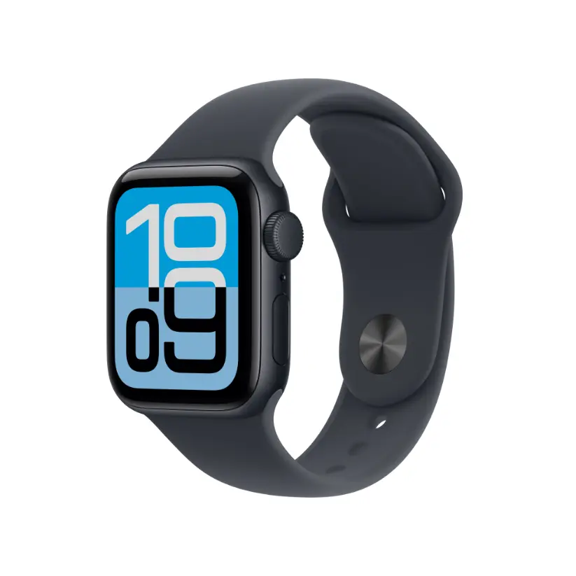 Apple Watch SE 3 Midnight Aluminium Case with Midnight Sport Band Apple Watch SE 3 Midnight Aluminium Case with Midnight Sport Band