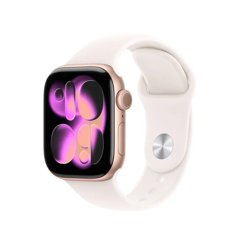 Apple Watch Series 11 Â Rose Gold Aluminium Case with Light Blush Sport Band Apple Watch Series 11 Â Rose Gold Aluminium Case with Light Blush Sport Band
